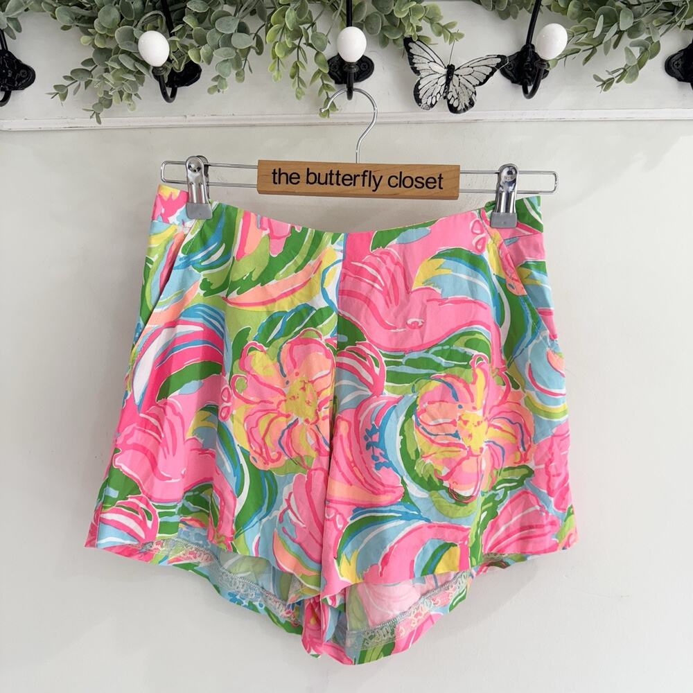 Lilly Pulitzer Jeannie Short In So A Peeling Print small/2 22-3174